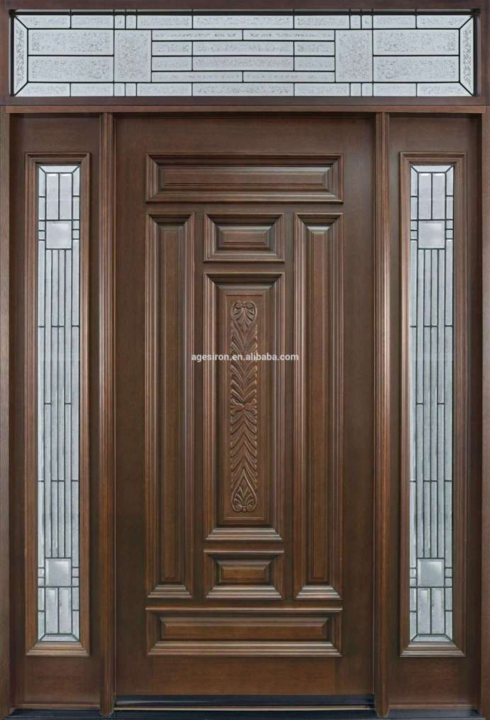 Interior panel stile door solid timber