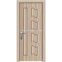 MDF wood door/toilet pvc door design