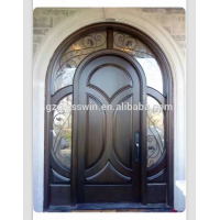 Hand quality solid wood arch main door design